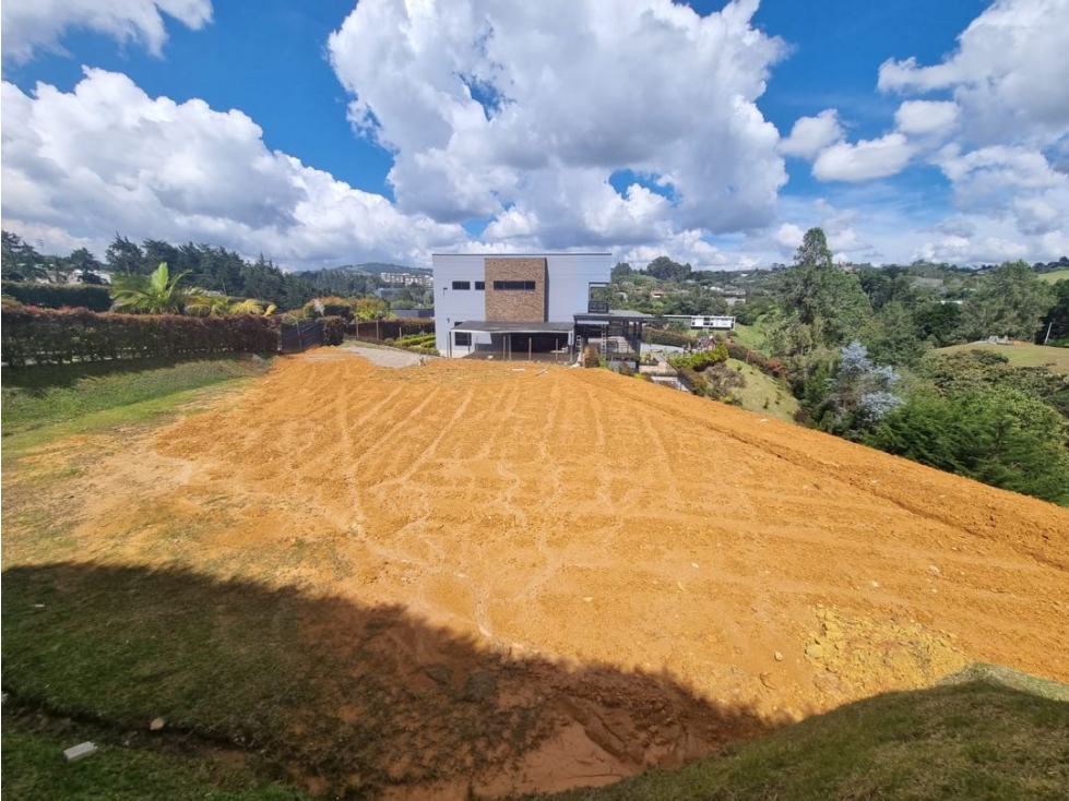 Venta de lote campestre alto de las palmas unidad cerrada — foto 4