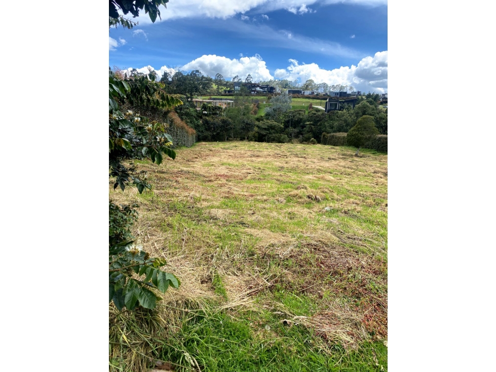 Venta de lote campestre alto de las palmas unidad cerrada sector acu — foto 4