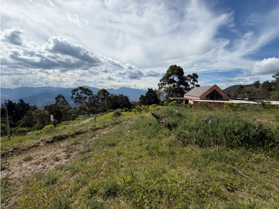 Venta de lote campestre alto de las palmas unidad cerrada con vista — foto 2