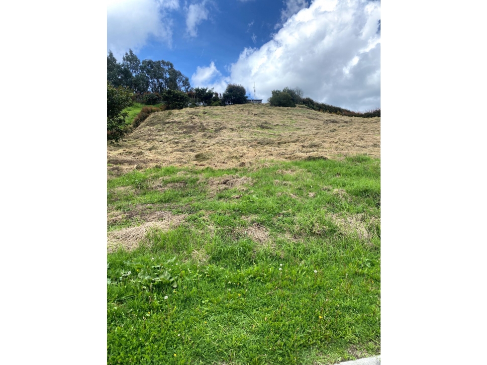 Venta de lote campestre en unidad cerrada alto de las palmas acuarela