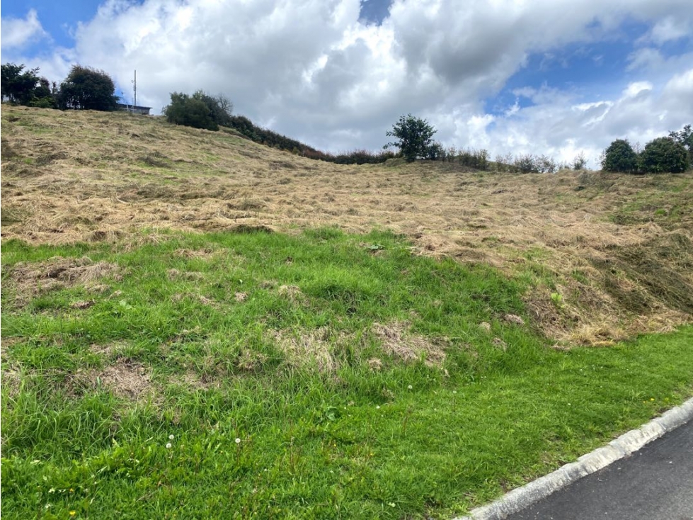 Venta de lote campestre en unidad cerrada alto de las palmas acuarela — foto 2