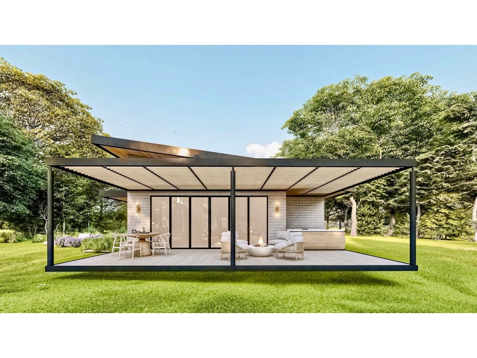 Venta de lote con casa en construcción en Guarne vereda la hondita — foto 3