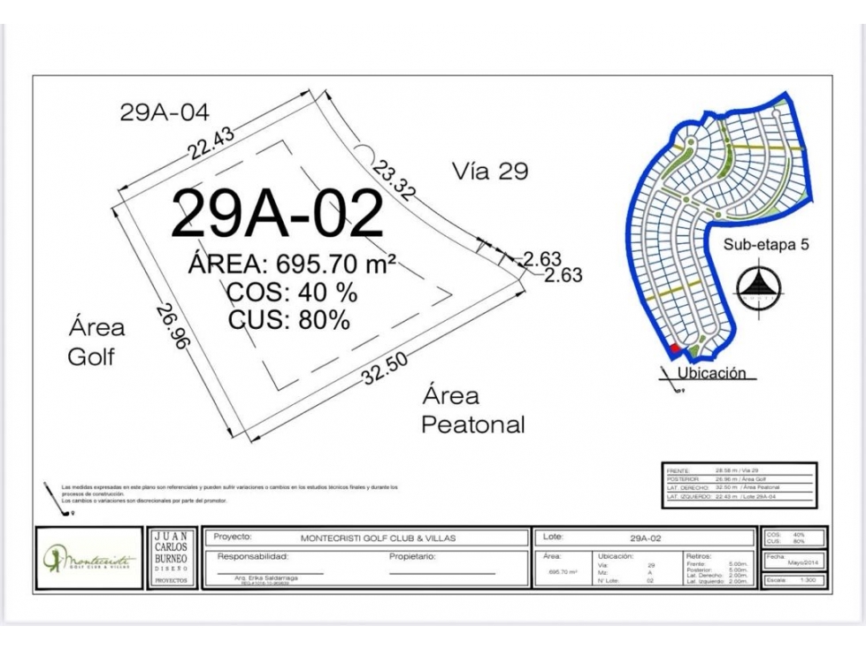 Terreno pendiente negativa en venta Urb. Montecristi Golf Club-Manabí. — foto 3