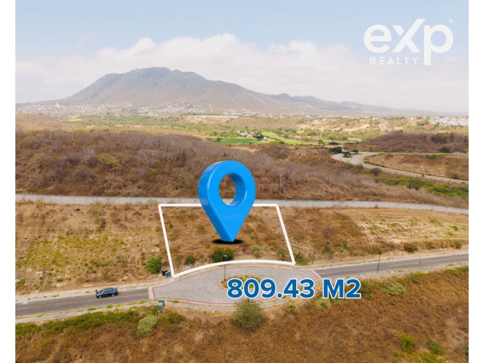 Lote pendiente positiva de venta en Urb. Montecristi Golf Club. - 2