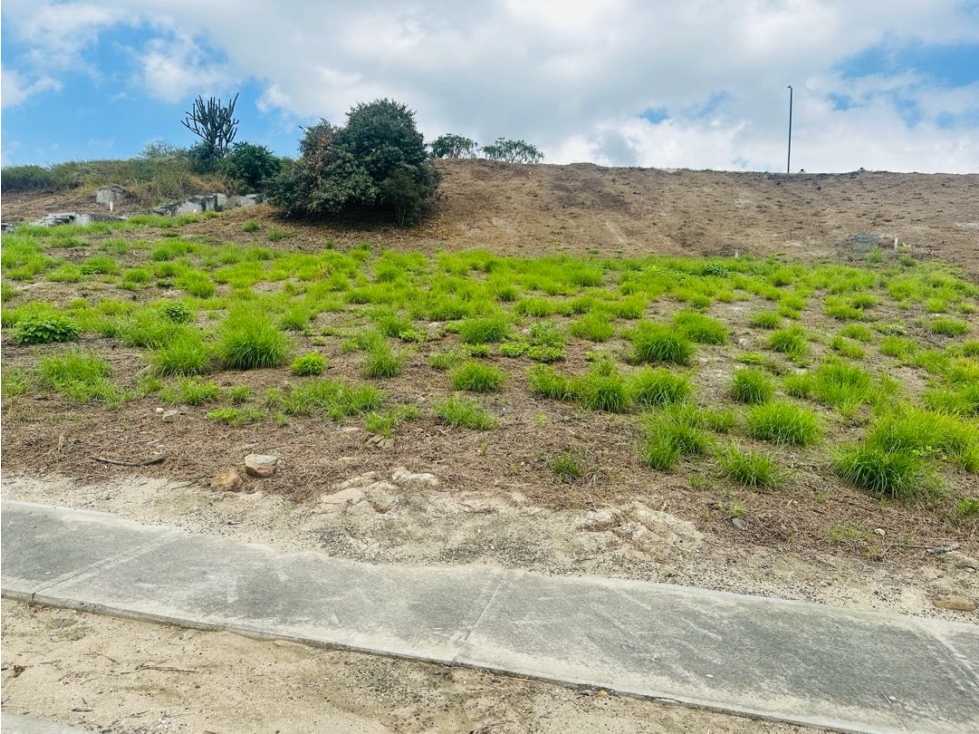 Terreno pendiente positiva en venta en Urb. Montecristi Golf -Manabí.
