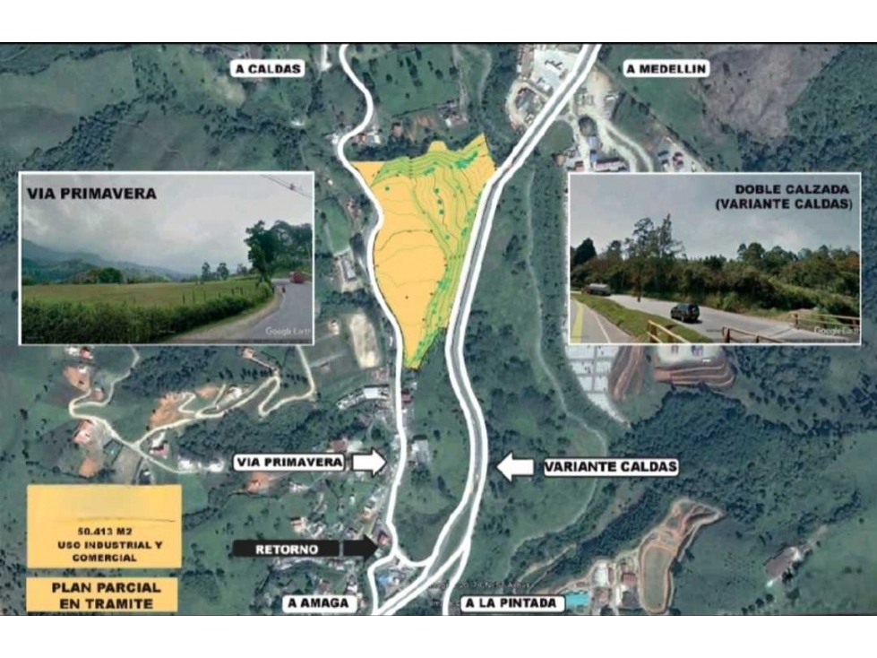 VENTA DE LOTE EN CALDAS, COMERCIAL E INDUSTRIAL. - 4