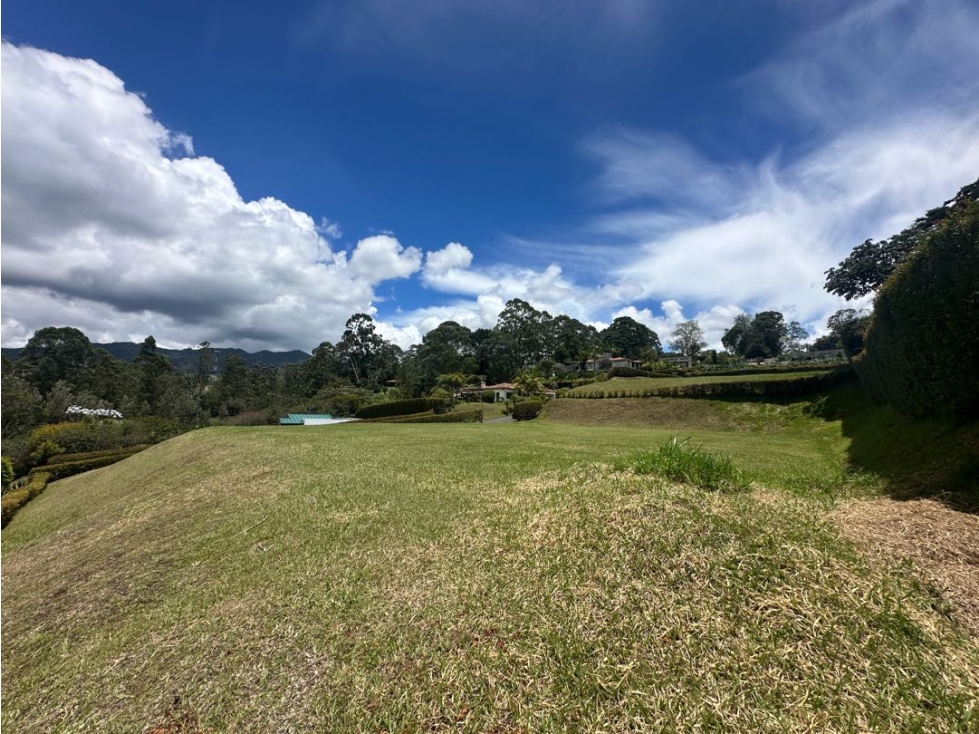 Venta de lote en Llanogrande