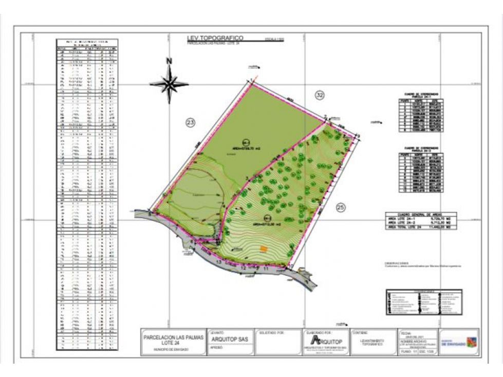 Venta de lote en Palmas