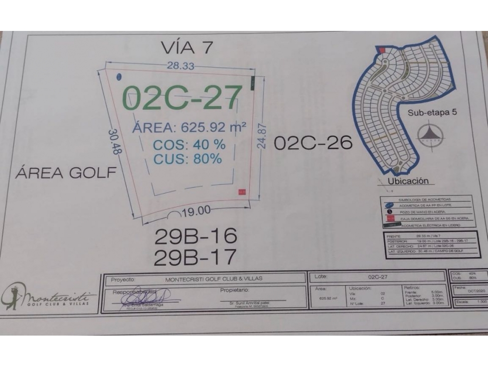 Lote pendiente negativa de venta Urb. Montecristi Golf Club-Manabí. — foto 3