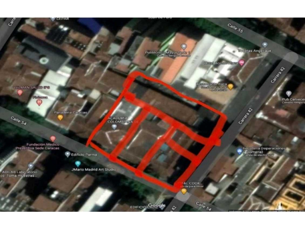 VENTA DE LOTE MEDELLÍN SECTOR BELLAS ARTES (LA PLAYA) — foto 5
