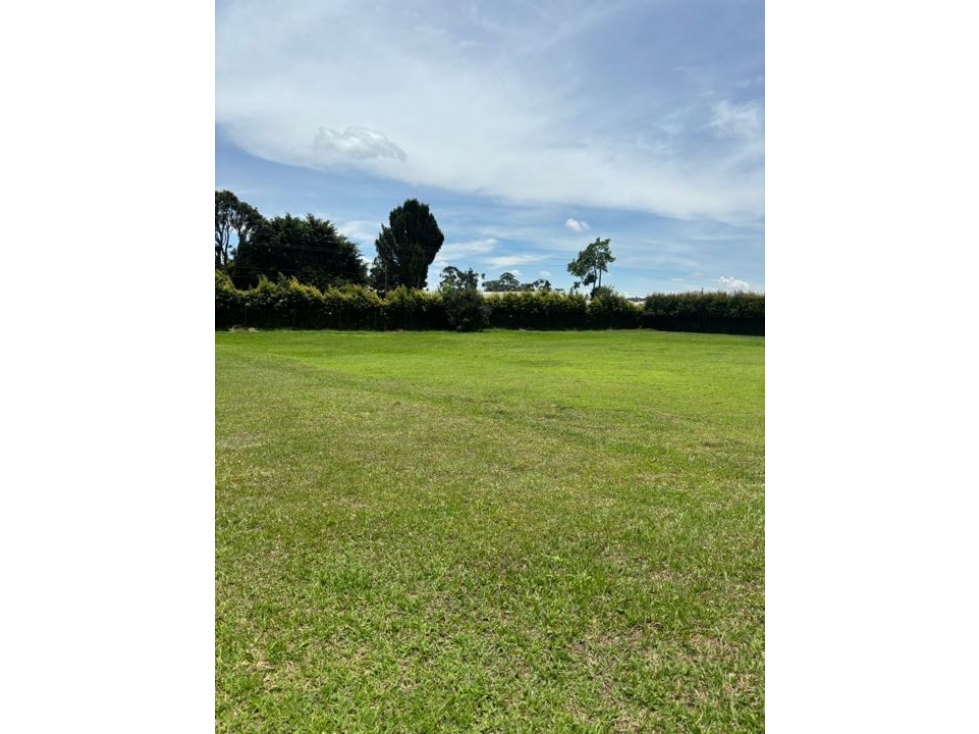 Venta de lote plano en Llanogrande