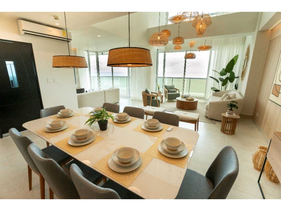 VENTA DE PENTHOUSE 2 PISOS FRENTE AL MAR GORGONA 4R OCEAN WAVES LUXURY — foto 3