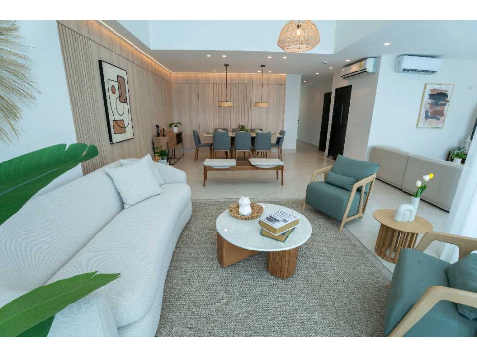 VENTA DE PENTHOUSE 2 PISOS FRENTE AL MAR GORGONA 4R OCEAN WAVES LUXURY — foto 4
