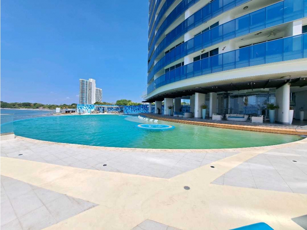 VENTA DE PENTHOUSE 2 PISOS FRENTE AL MAR GORGONA 4R OCEAN WAVES LUXURY