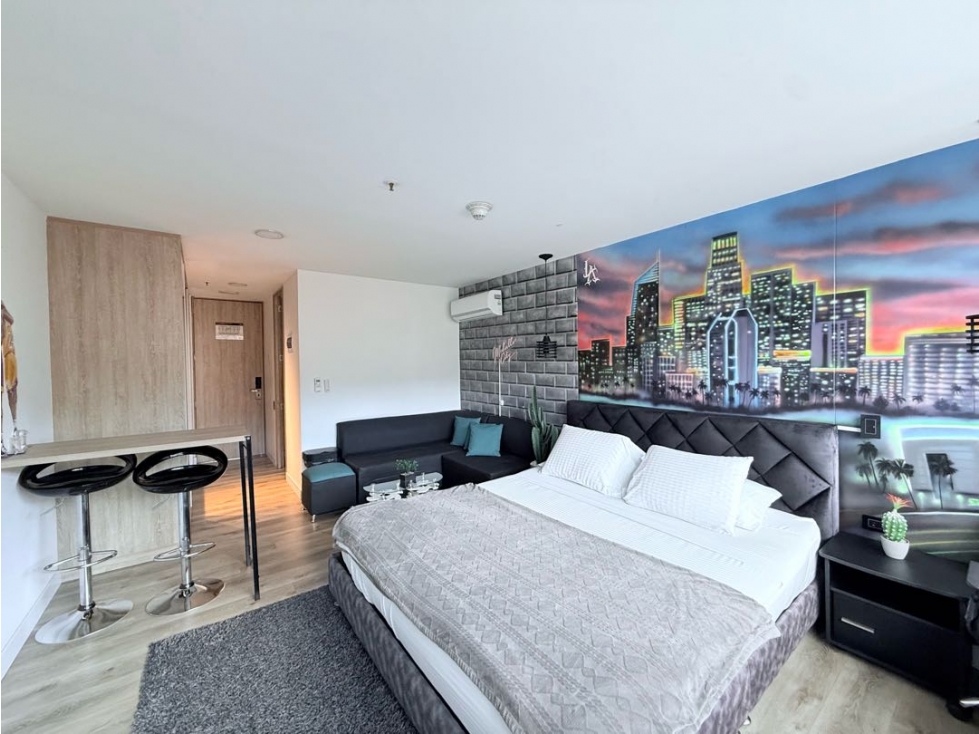 Suite en venta para rentas cortas en El poblado
