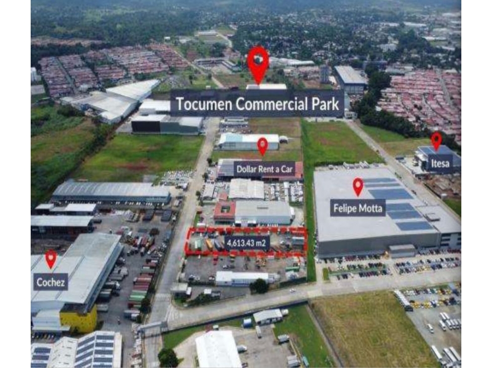 VENTA DE TERRENO 6200M2 EN TOCUMEN COMMERCIAL PARK JP - 4
