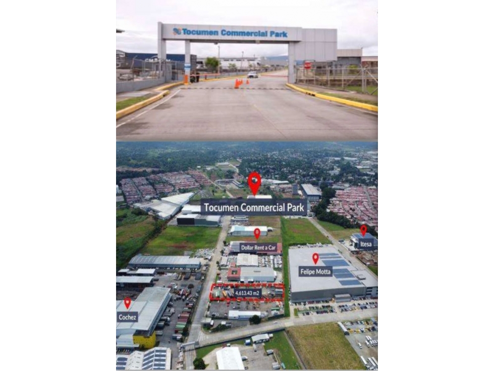 VENTA DE TERRENO 6200M2 EN TOCUMEN COMMERCIAL PARK JP - 6