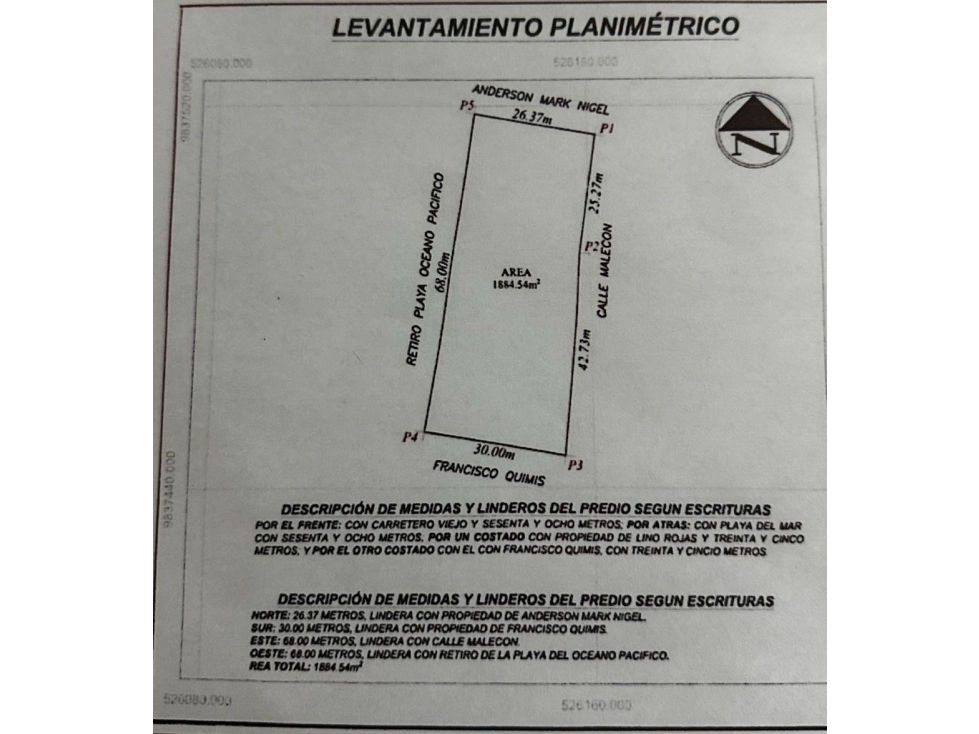 Venta de Terreno al pie del mar en Machalilla/Puerto López - 2