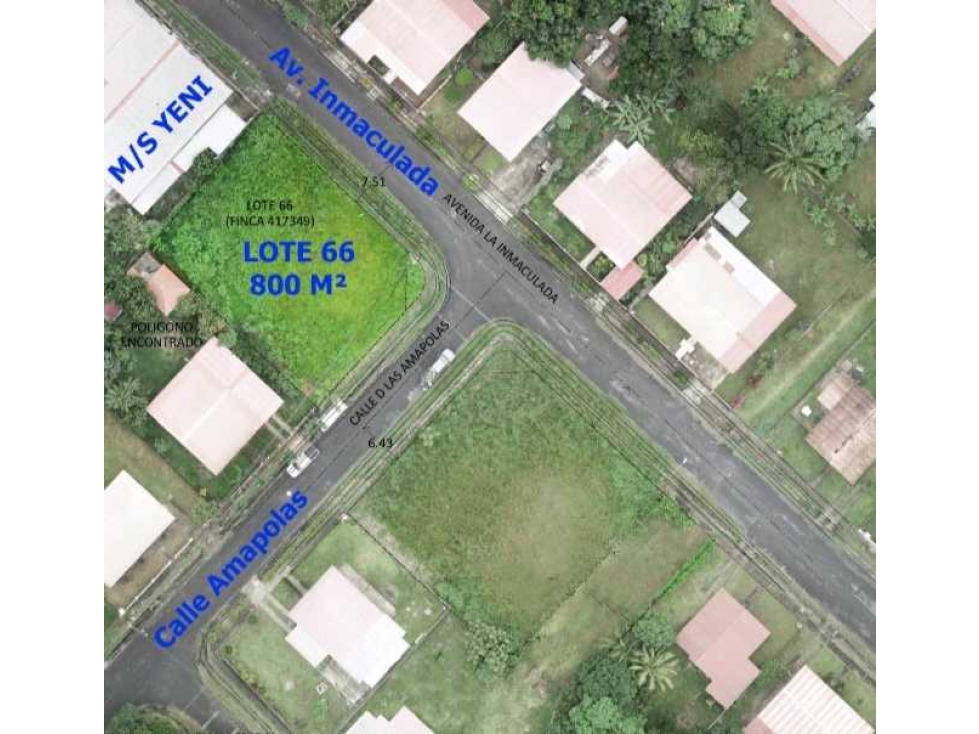 Venta de Terreno de esquina en Penonomé,Villa Cumbrera.Cod-J182 - 1