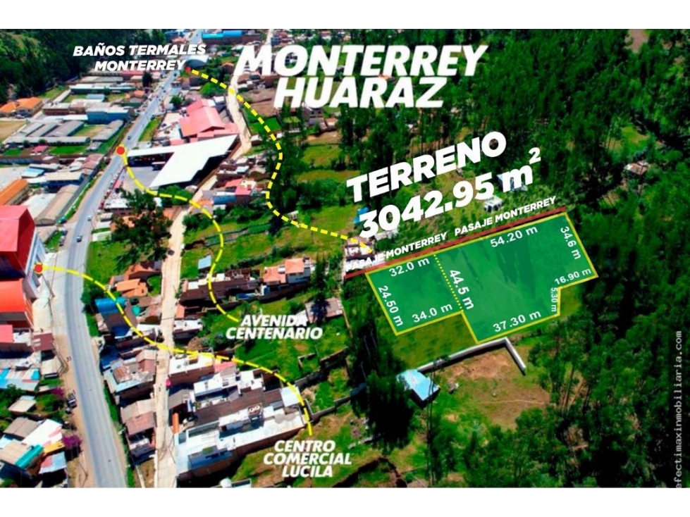VENTA DE TERRENO EN DISTRITO DE INDEPENDENCIA MONTERREY HUARAZ - 1