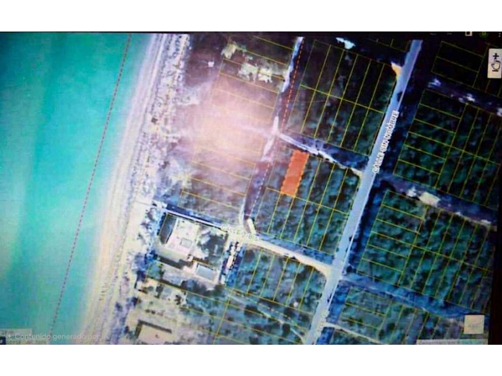 VENTA DE TERRENO EN LAS PLAYAS DE CELESTUN EN SEGUNDA FILA - 1