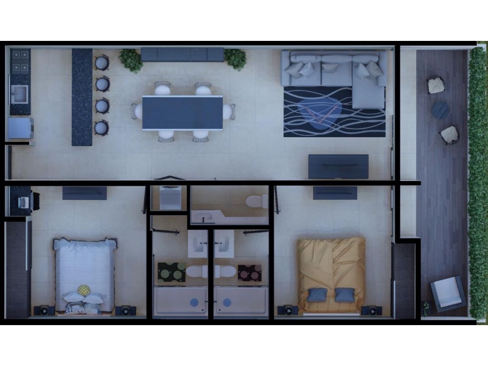 Venta Departamento de lujo zona Country Mérida Yucatán — foto 2