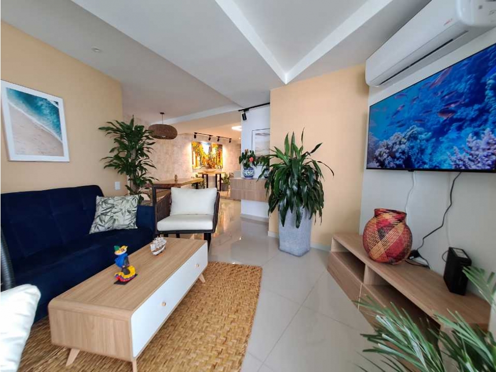 Venta en Cartagena apartamento zona norte Edif Porto Vento uso Mixto