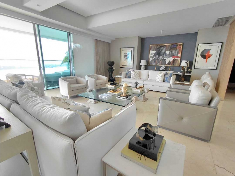 VENTA EN CARTAGENA APARTAMENTO LUJOSO EN CASTILLOGRANDE