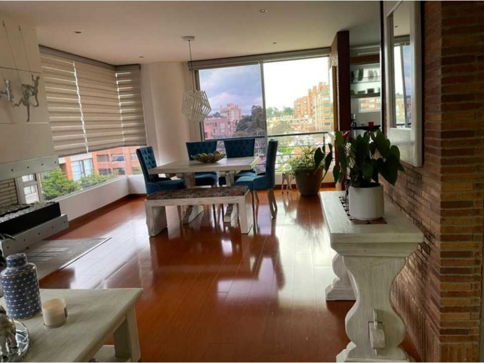 Venta espectacular apartamento santa bárbara central 160 m2