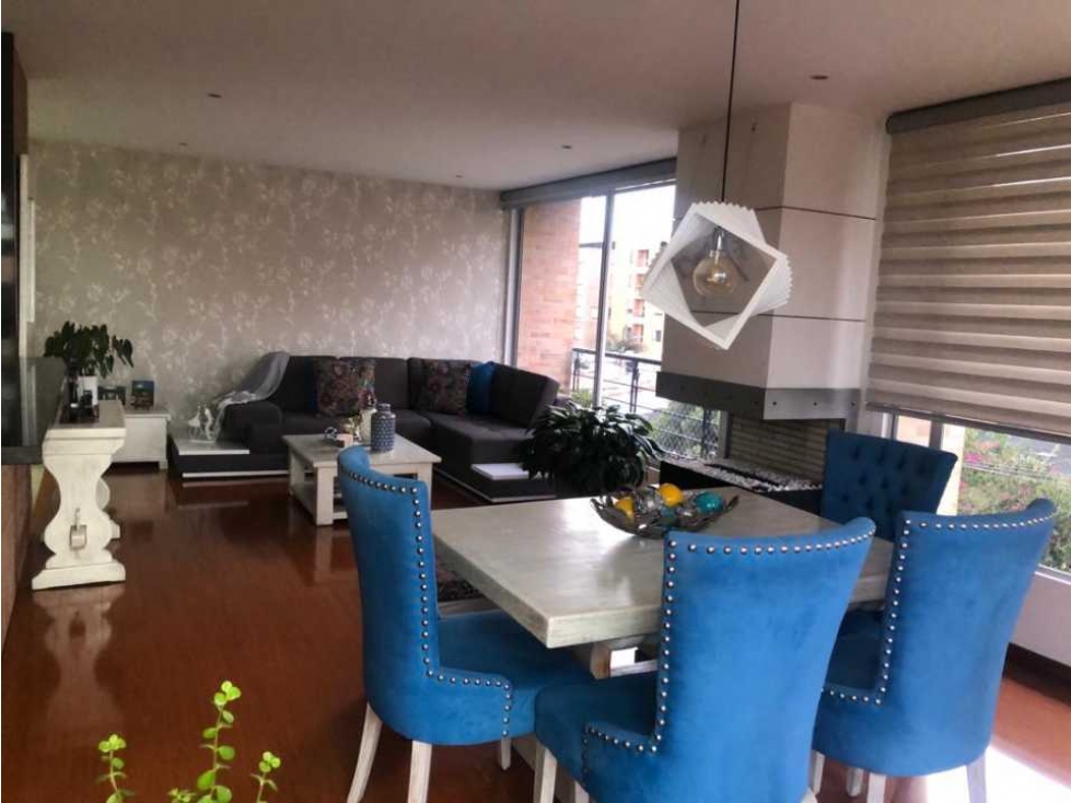 Venta espectacular apartamento santa bárbara central 160 m2 — foto 2