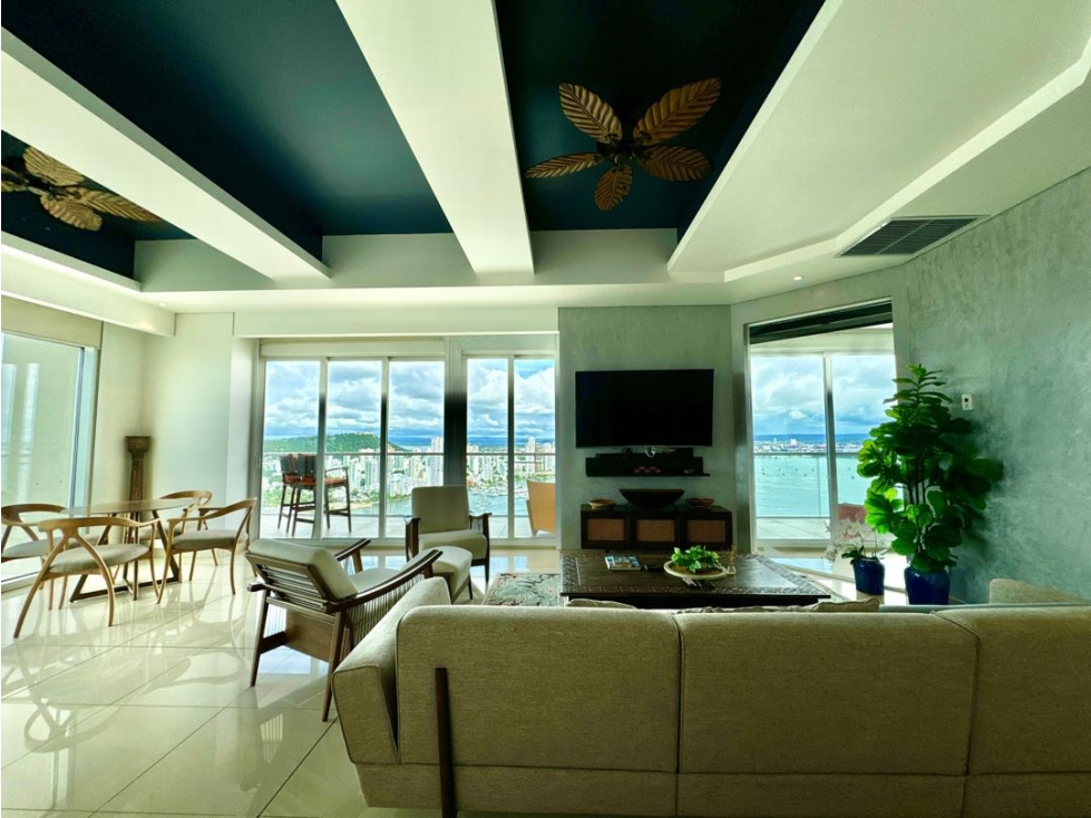 VENTA! Exclusivo Apartamento en Bocagrande con vista a la Bahía! — foto 5