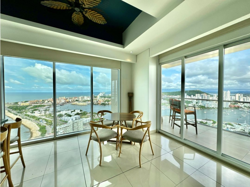 VENTA! Exclusivo Apartamento en Bocagrande con vista a la Bahía! — foto 6