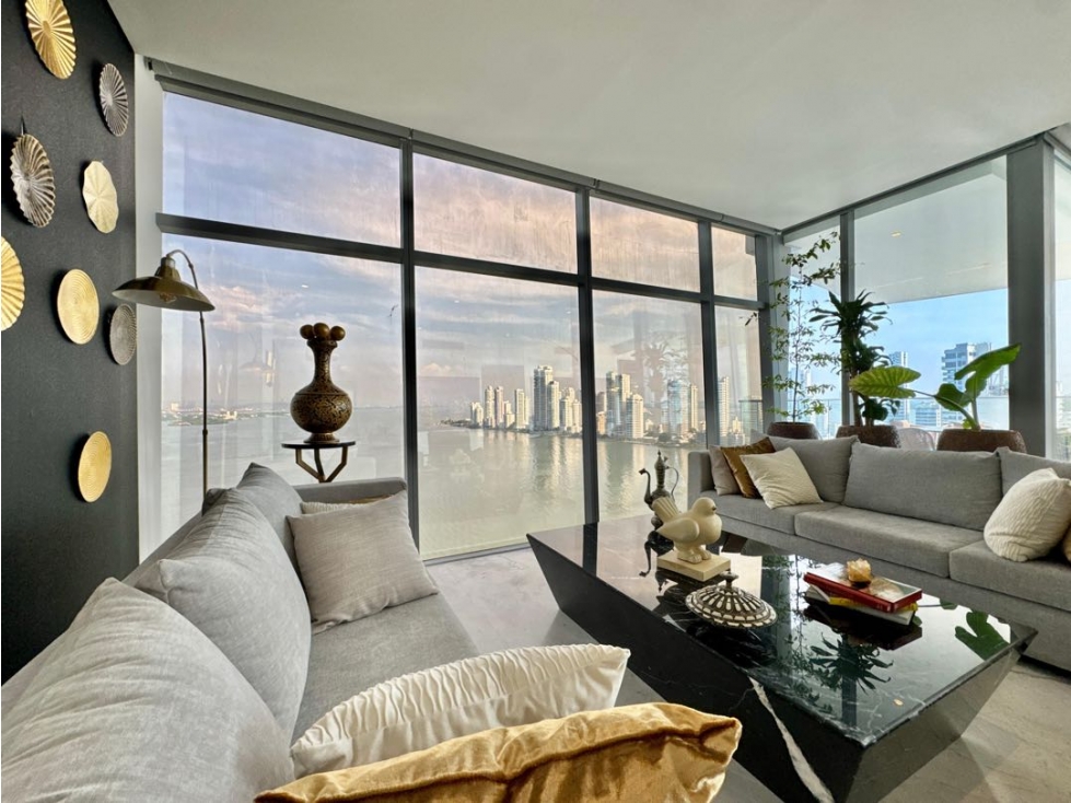 VENTA! Exclusivo Apartamento en Bocagrande con vista a la Bahía!