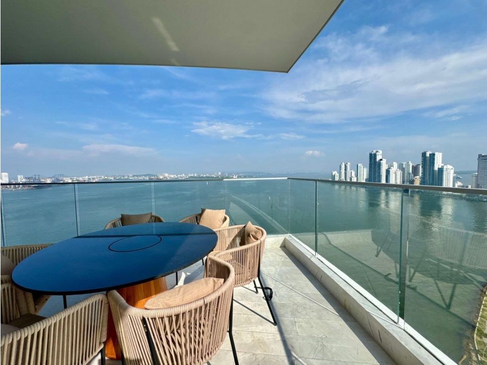 VENTA! Exclusivo Apartamento en Bocagrande con vista a la Bahía! — foto 4
