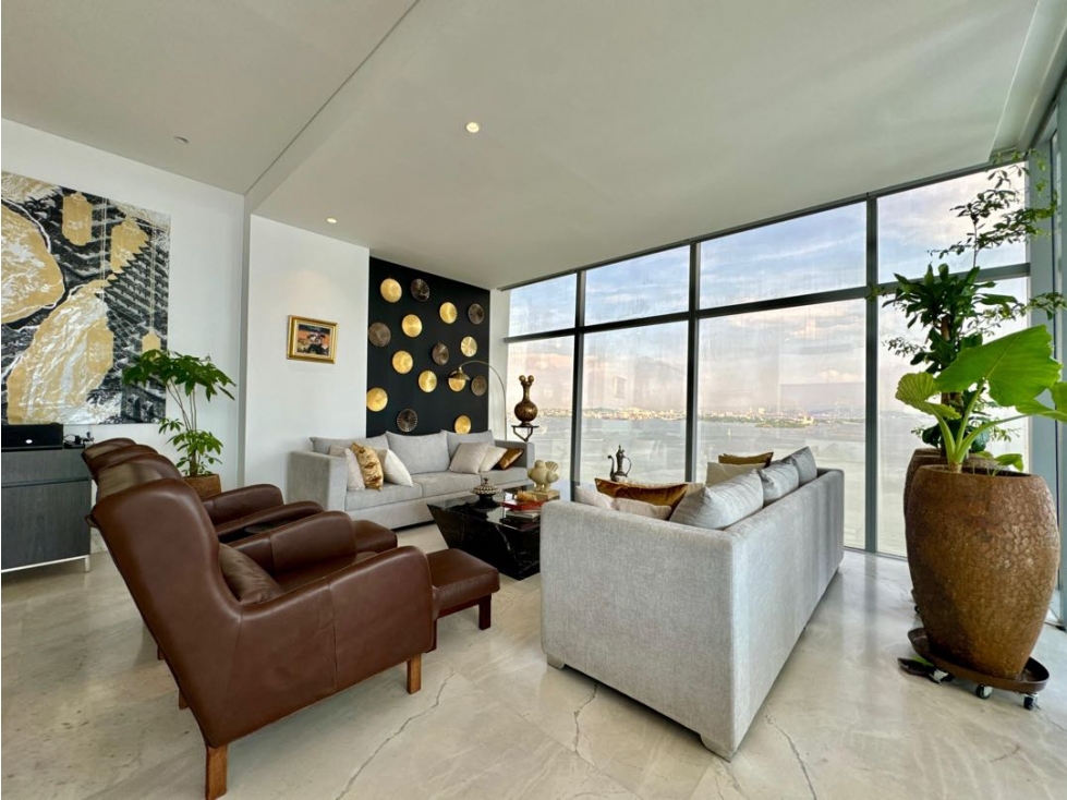 VENTA! Exclusivo Apartamento en Bocagrande con vista a la Bahía! — foto 6