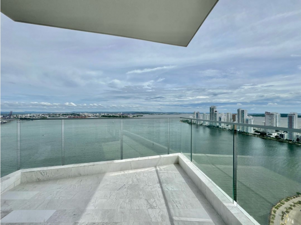 VENTA! Exclusivo Apartamento en Bocagrande con vista a la Bahía! — foto 4