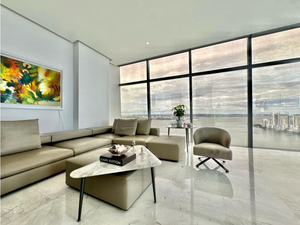 VENTA! Exclusivo Apartamento en Bocagrande con vista a la Bahía! — foto 6