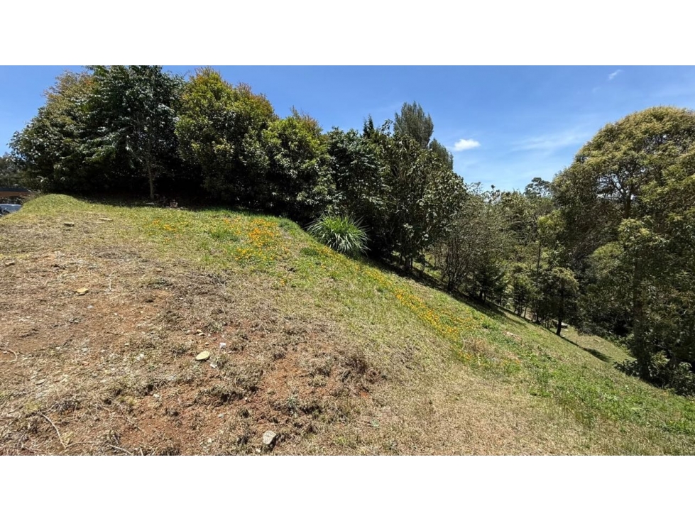 Venta Exlusivo Lote Alto de Palmas Envigado Antioquia