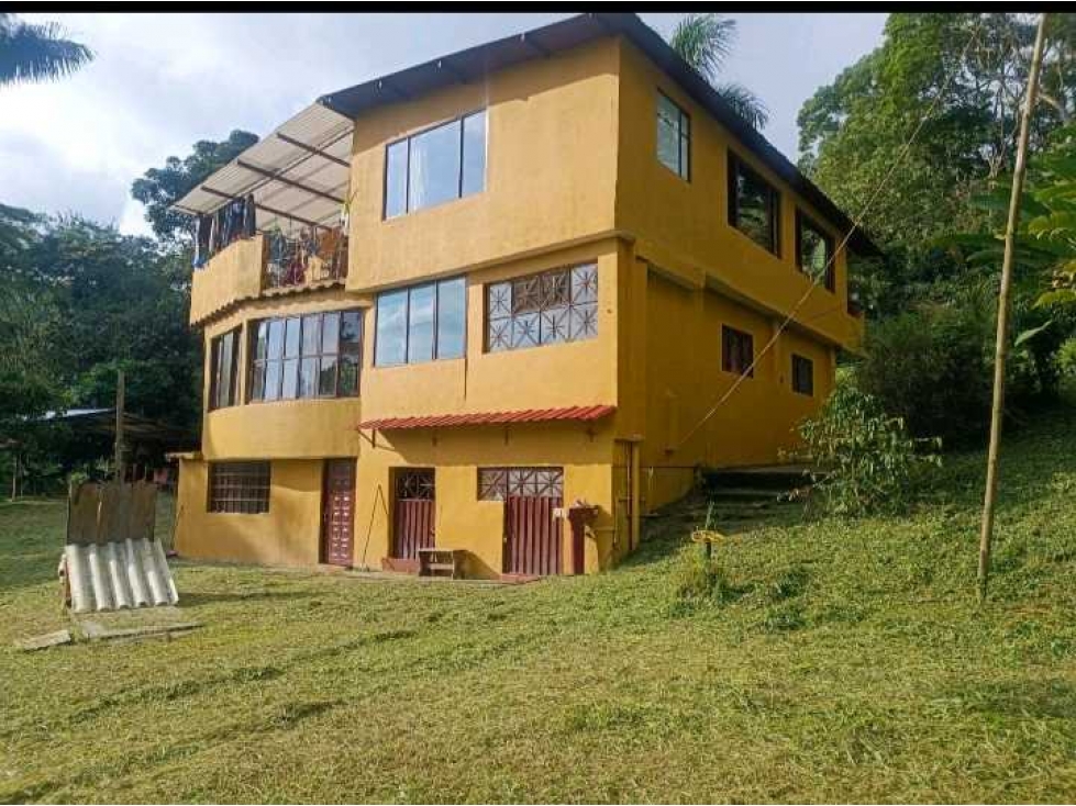 Venta o arriendo Anolaima1Hectarea arboles frutales casa 260 mts YM - 1