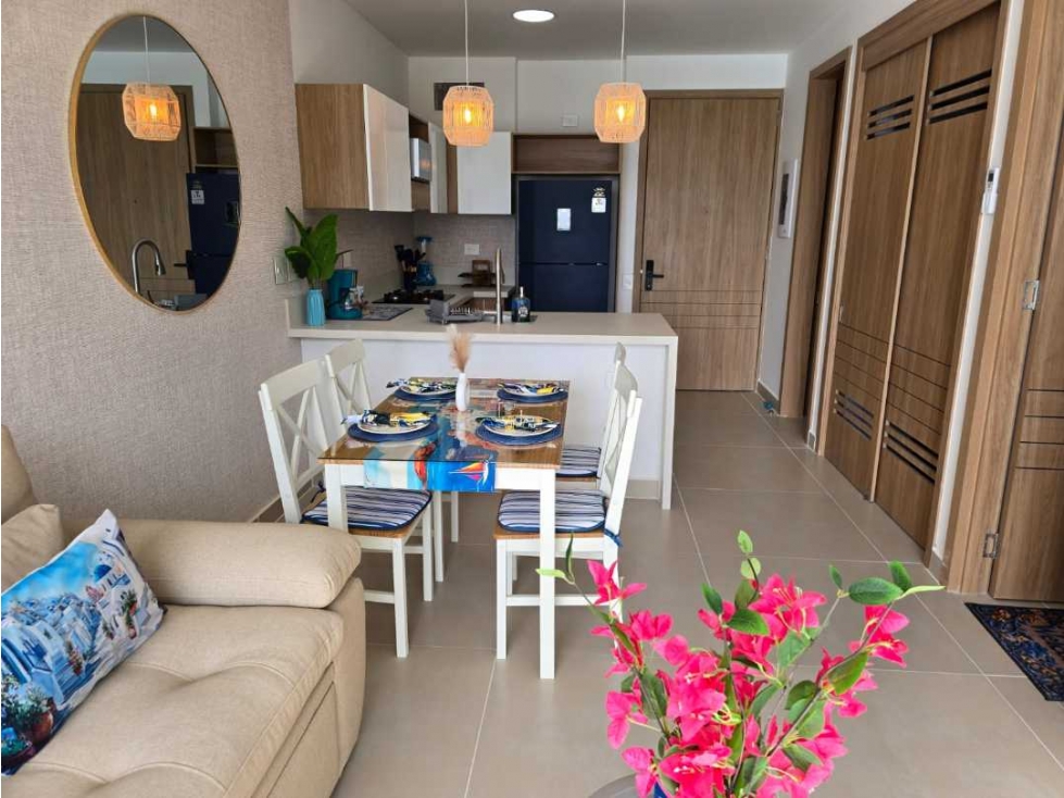 VENTA APARTAMENTO USO TURISTICO - BAHIA CRISTAL - CARTAGENA ZONA NORTE - 4