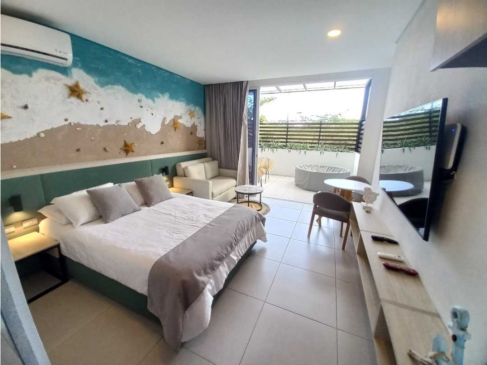 VENTA HERMOSO APARTAMENTO LOFT CON JACUZZI IROTAMA SANTA MARTA — foto 3