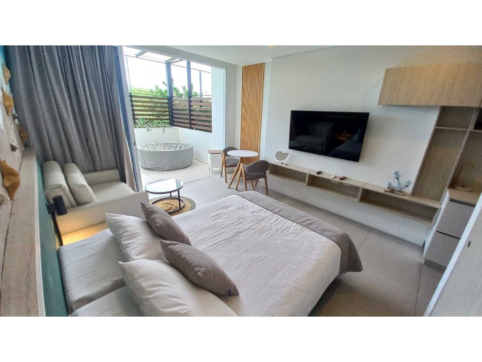 VENTA HERMOSO APARTAMENTO LOFT CON JACUZZI IROTAMA SANTA MARTA — foto 2