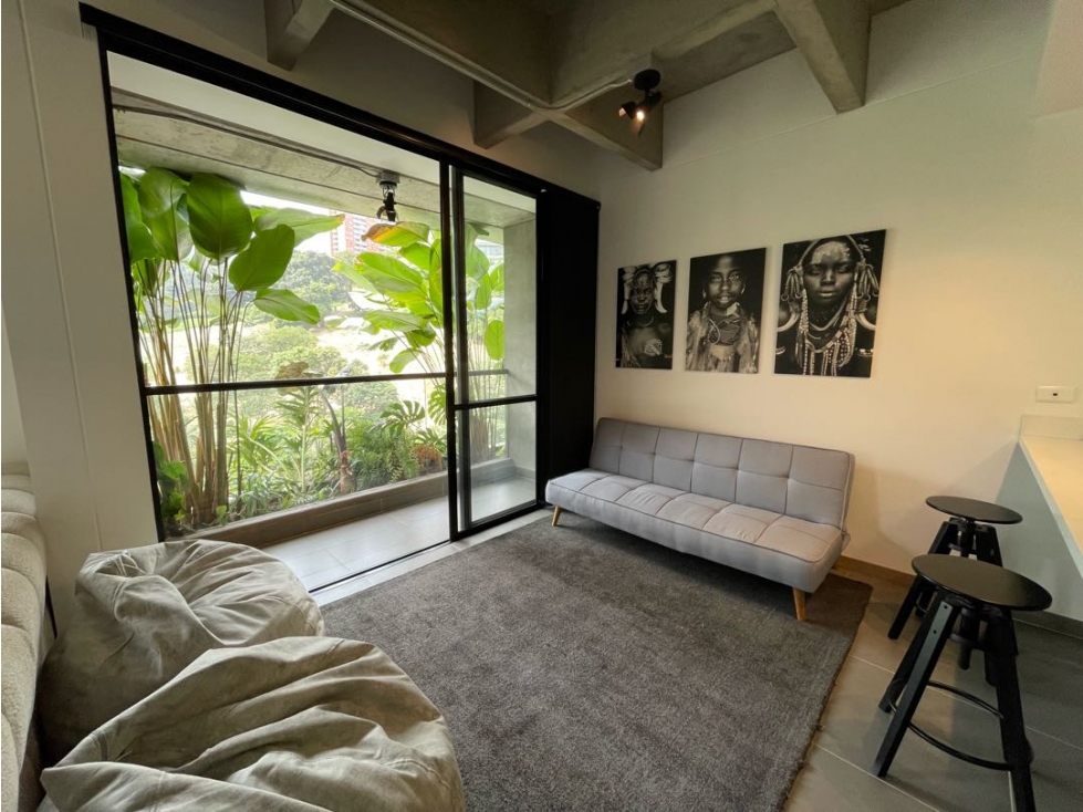 Loft en venta completamente amoblado de 66 m² en el escobero Envigado
