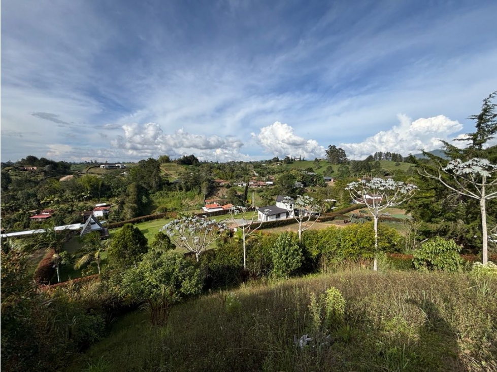 Venta lote 2.527 m² con vista en La Cucharita, El Carmen de Viboral