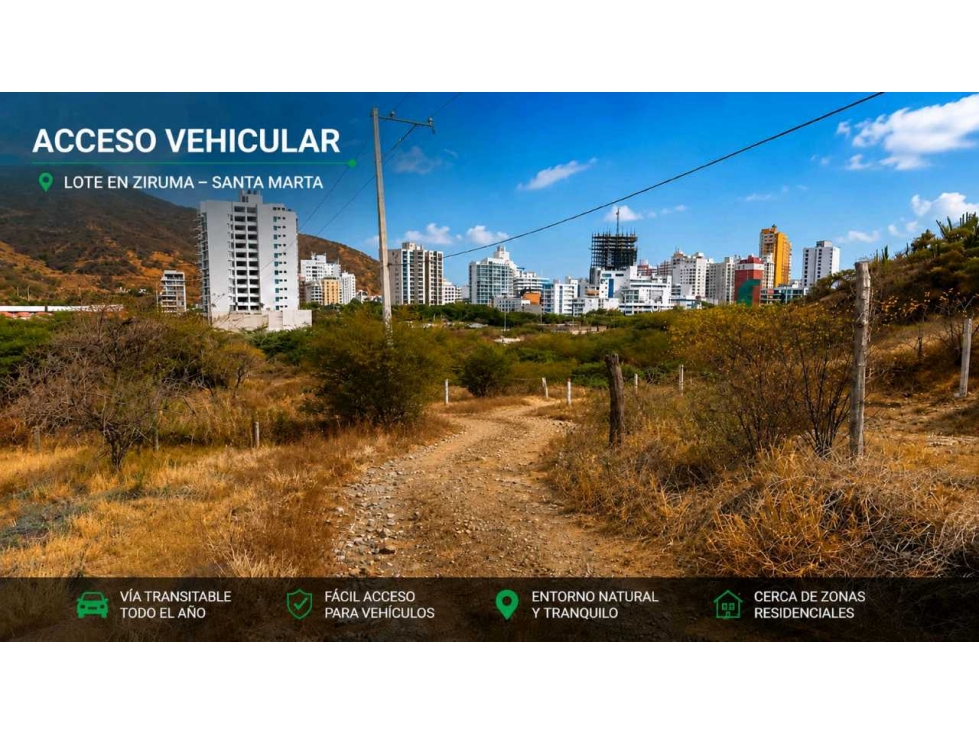 VENTA LOTE EN EL RODADERO SANTA MARTA MAGDALENA — foto 2