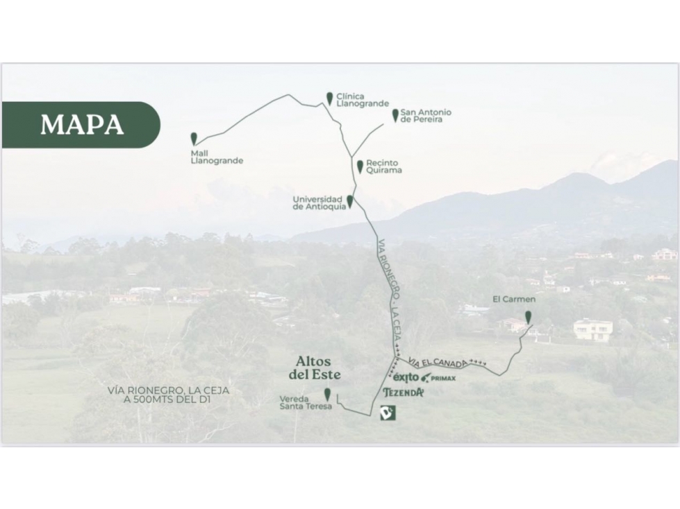 Venta lote en Rionegro de 11.657 m² con quebrada y vista - 5