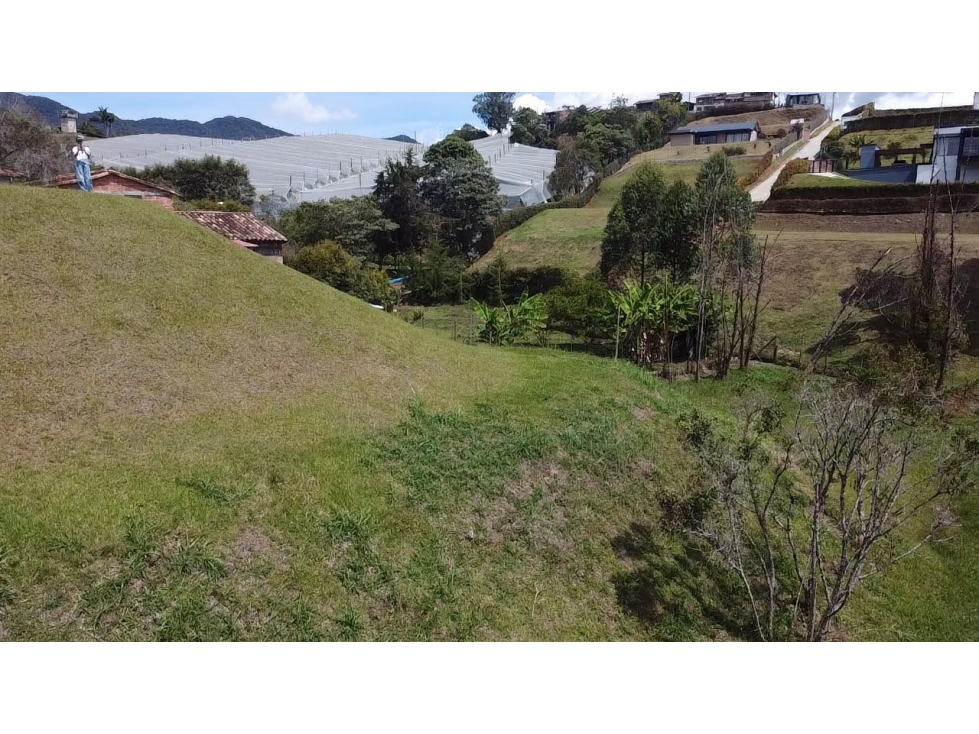 Venta lote en vía San Antonio - La Ceja con vista y topografía mixta — foto 2