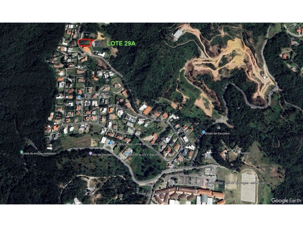 Venta Lote Loma Del Escobero Envigado Antioquia — foto 2
