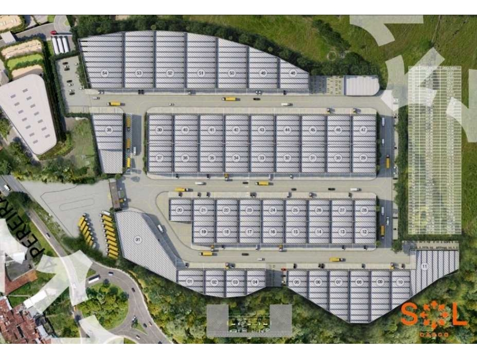Venta lote o Bodega Parque Industrial Cartago Valle - 5