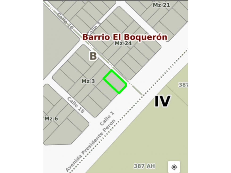 VENTA LOTE SOBRE COLECTORA EN B° EL BOQUERÓN - 6